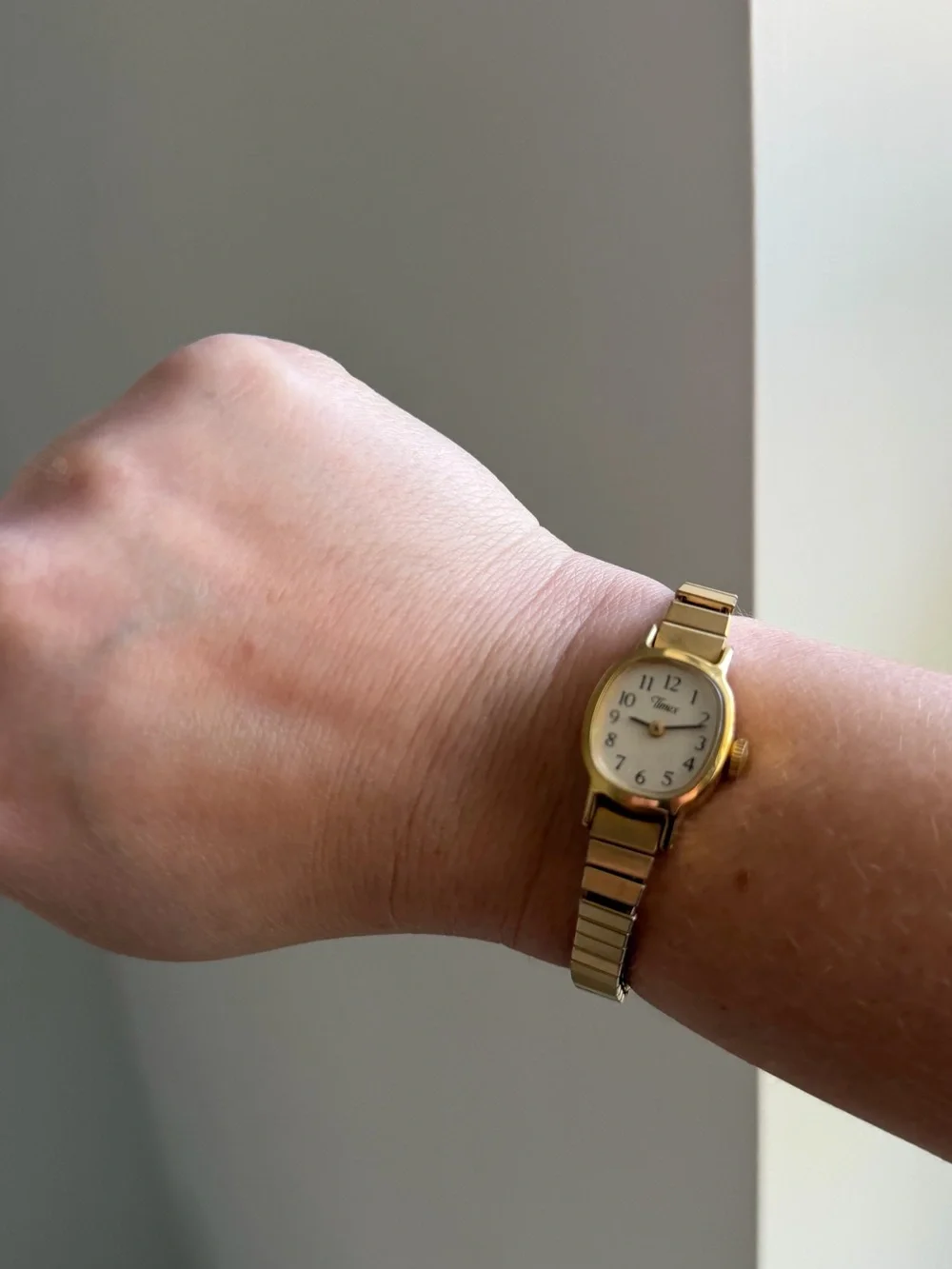 Vintage Timex Gold-Tone Watch
